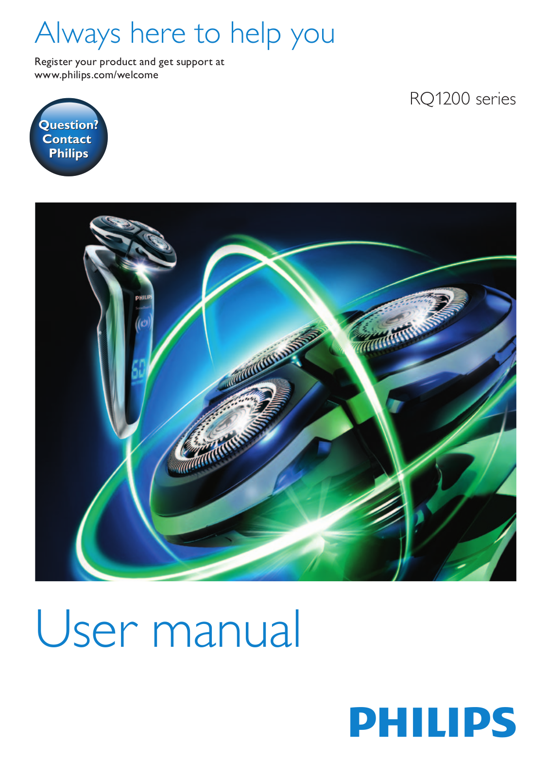 Philips RQ1275 User Manual