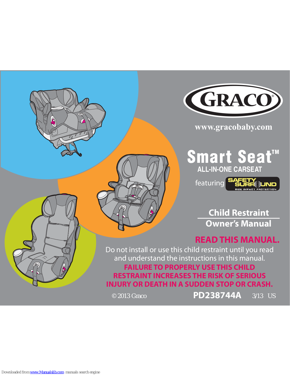 Graco Smart Seat Owner's Manual