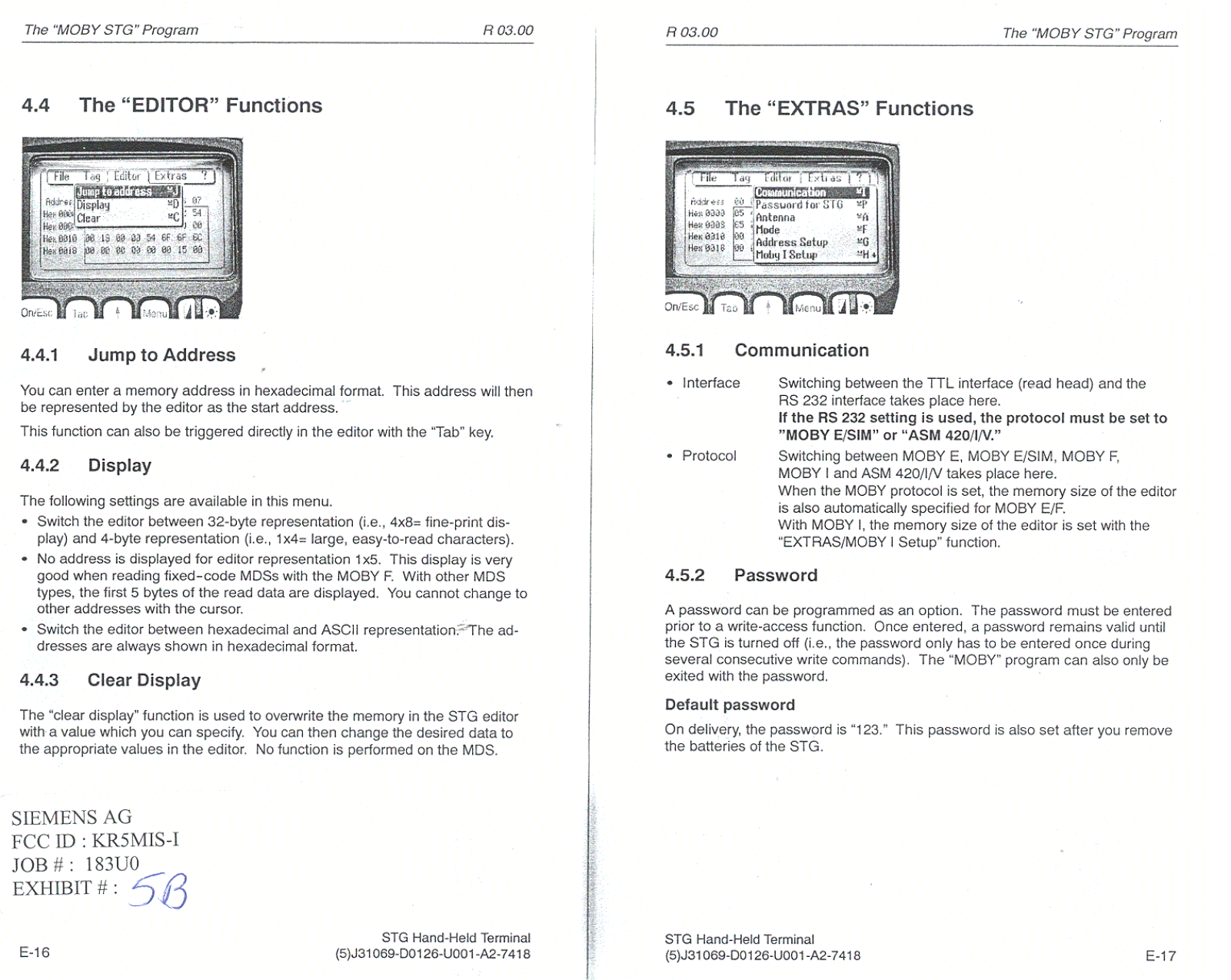 Continental Automotive MIS-I User Manual