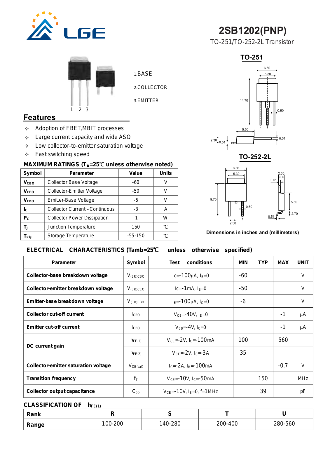 LG 2sb1202 Datasheet - ManualMachine.com