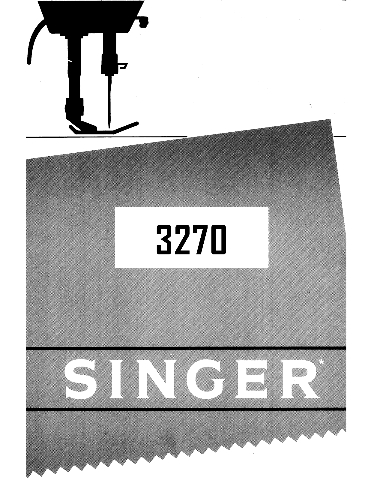 singer 3270 Instruction Manual