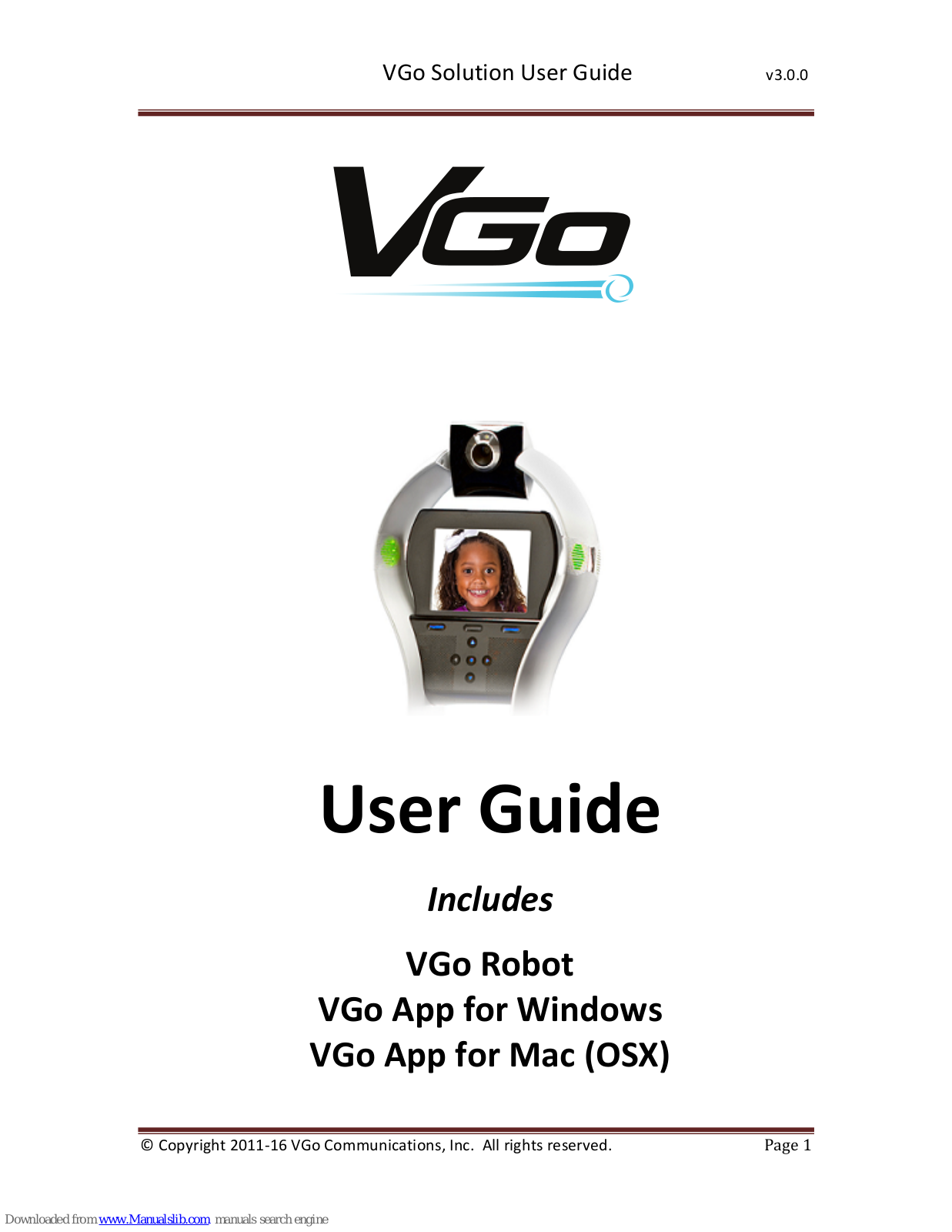 VGO VGo Solution User Manual - ManualMachine.com