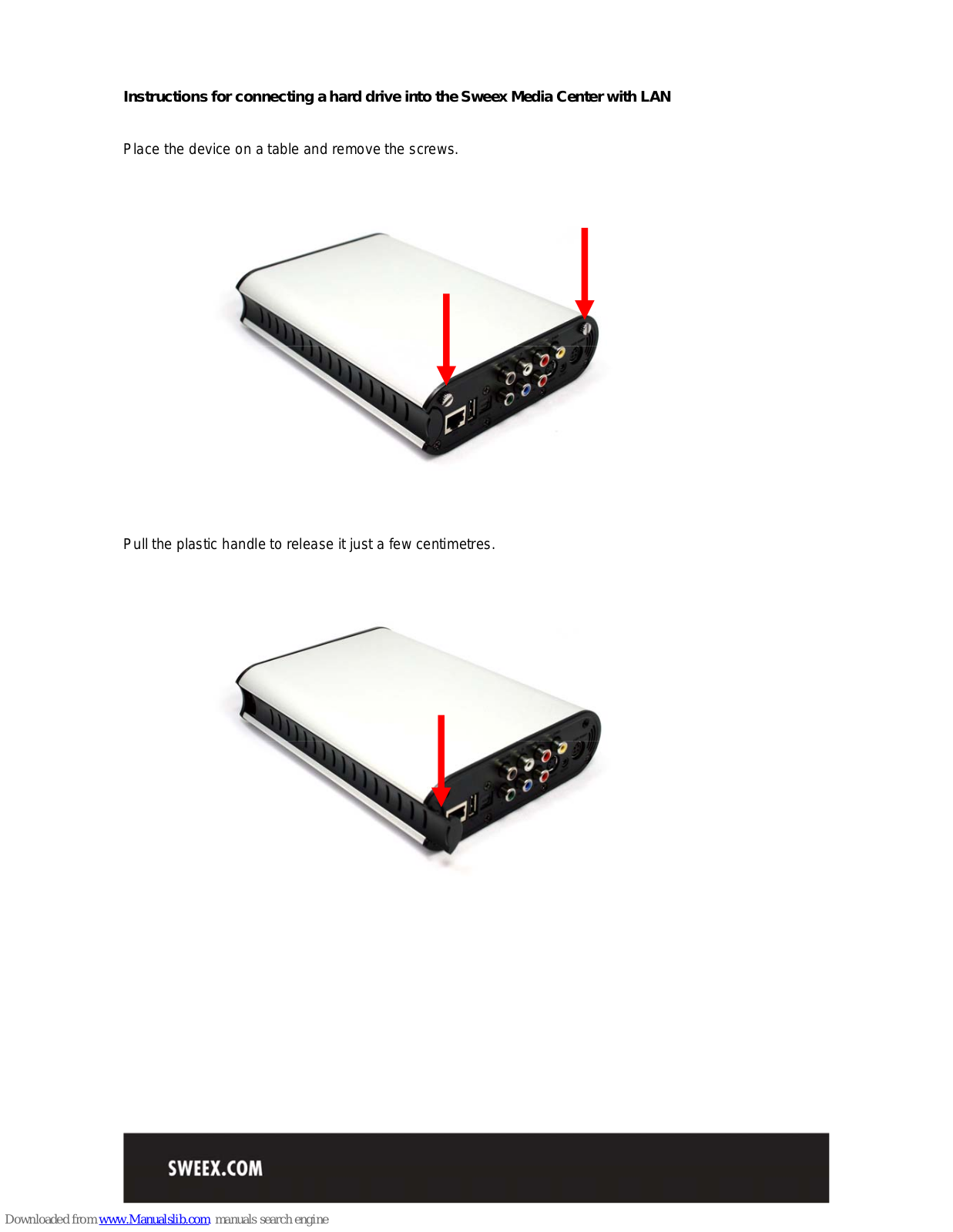 SWEEX MM130 Instructions Manual