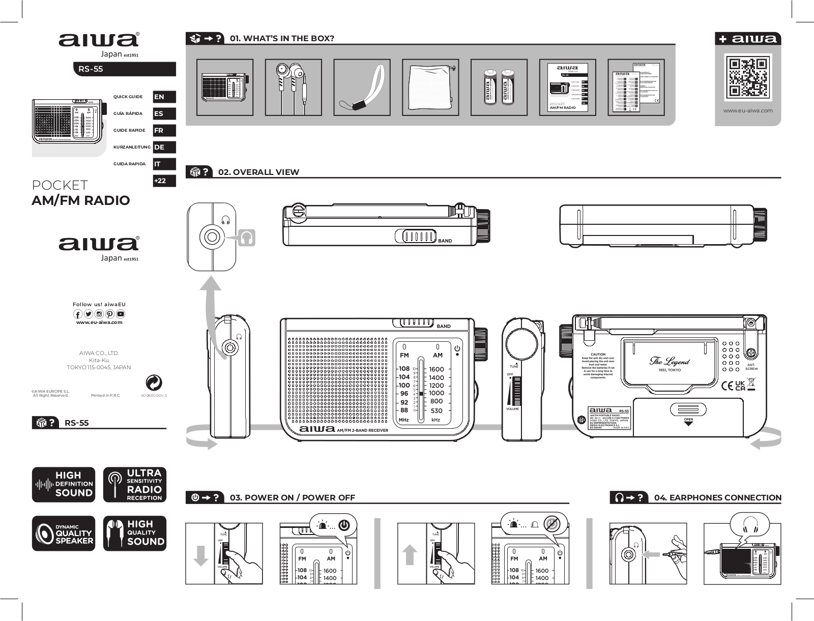 AIWA RS-55 User guide - ManualMachine.com