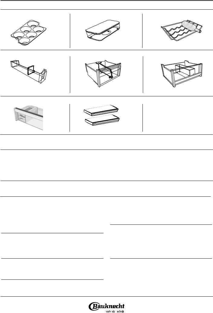 BAUKNECHT KGNF 20P 0D A4+ IN Daily Reference Guide