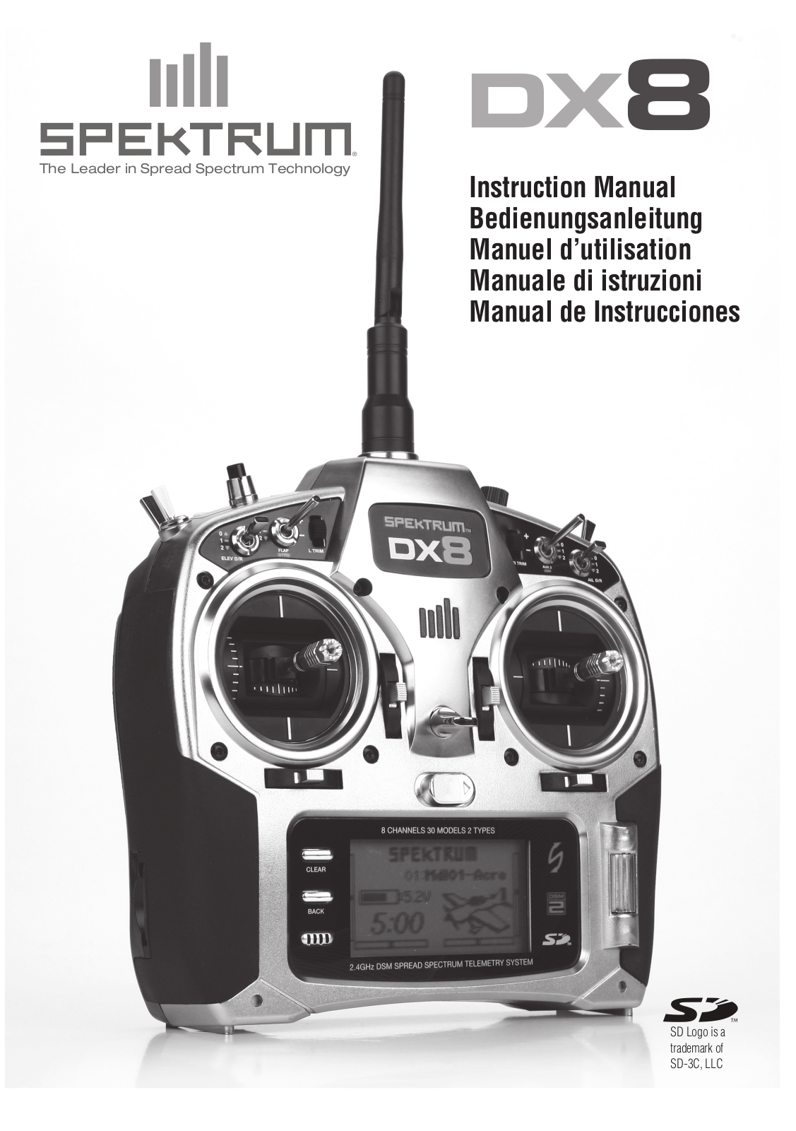 Spektrum DX8 User Manual