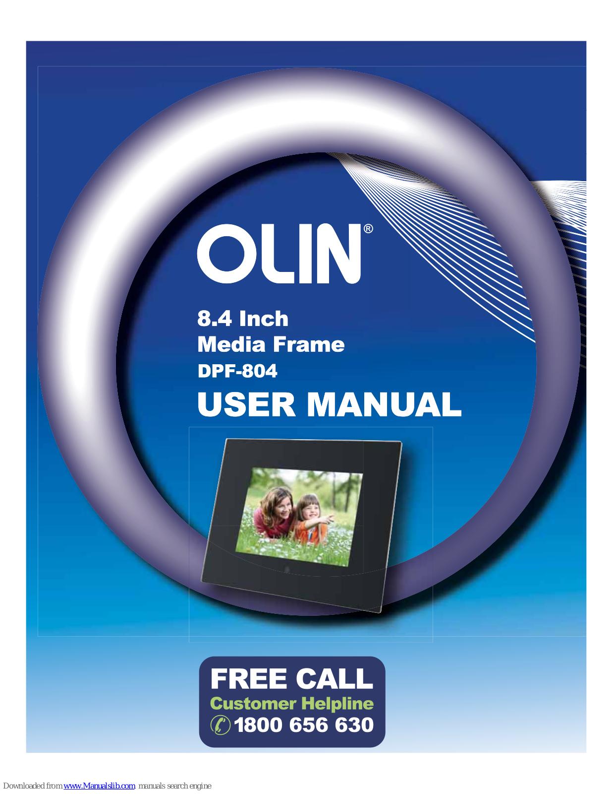 Olin DPF-804 User Manual