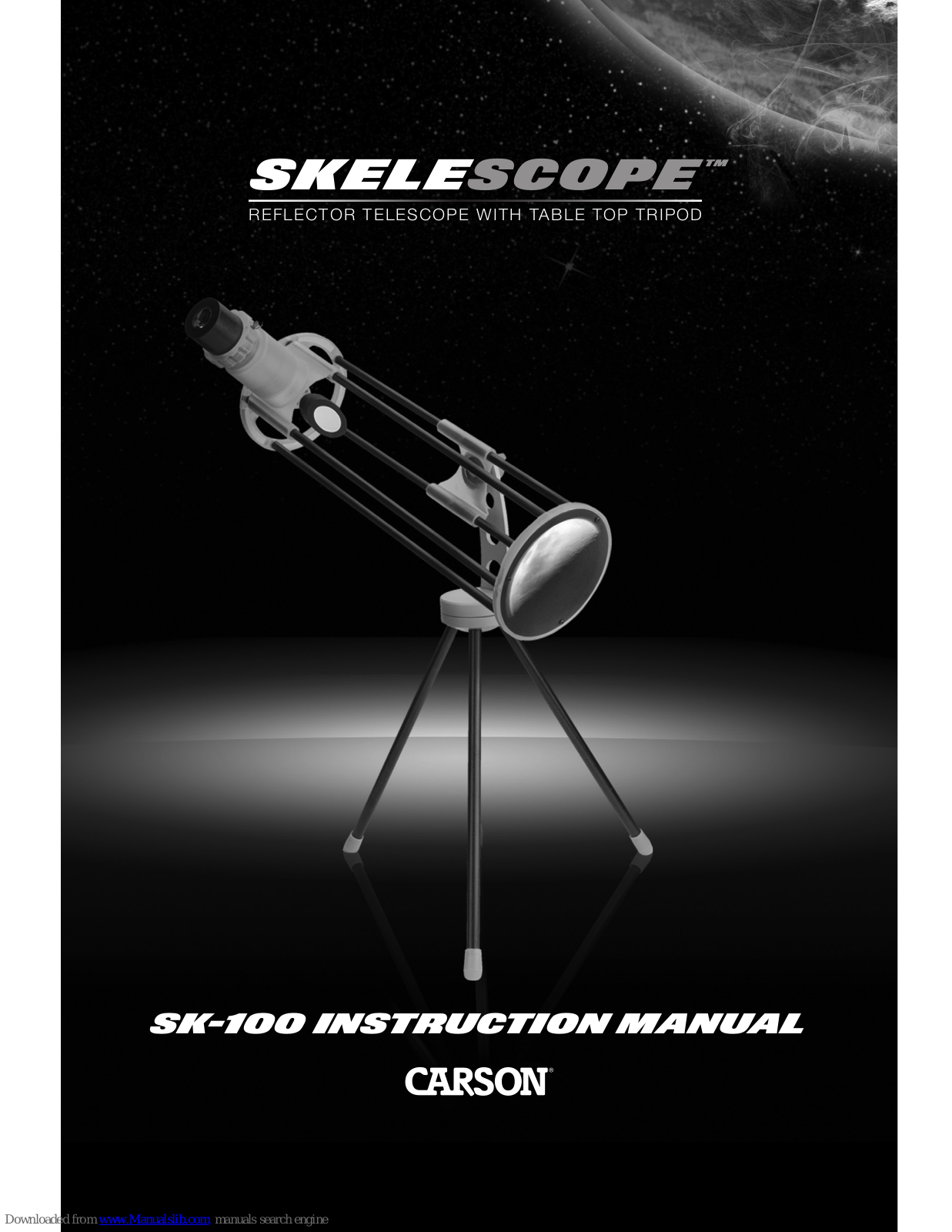 Carson Skelescope SK-100 Instruction Manual