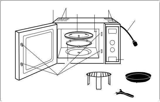 Panasonic NN-GD569M, NN-GD559W, NN-SD459W Operating Instructions