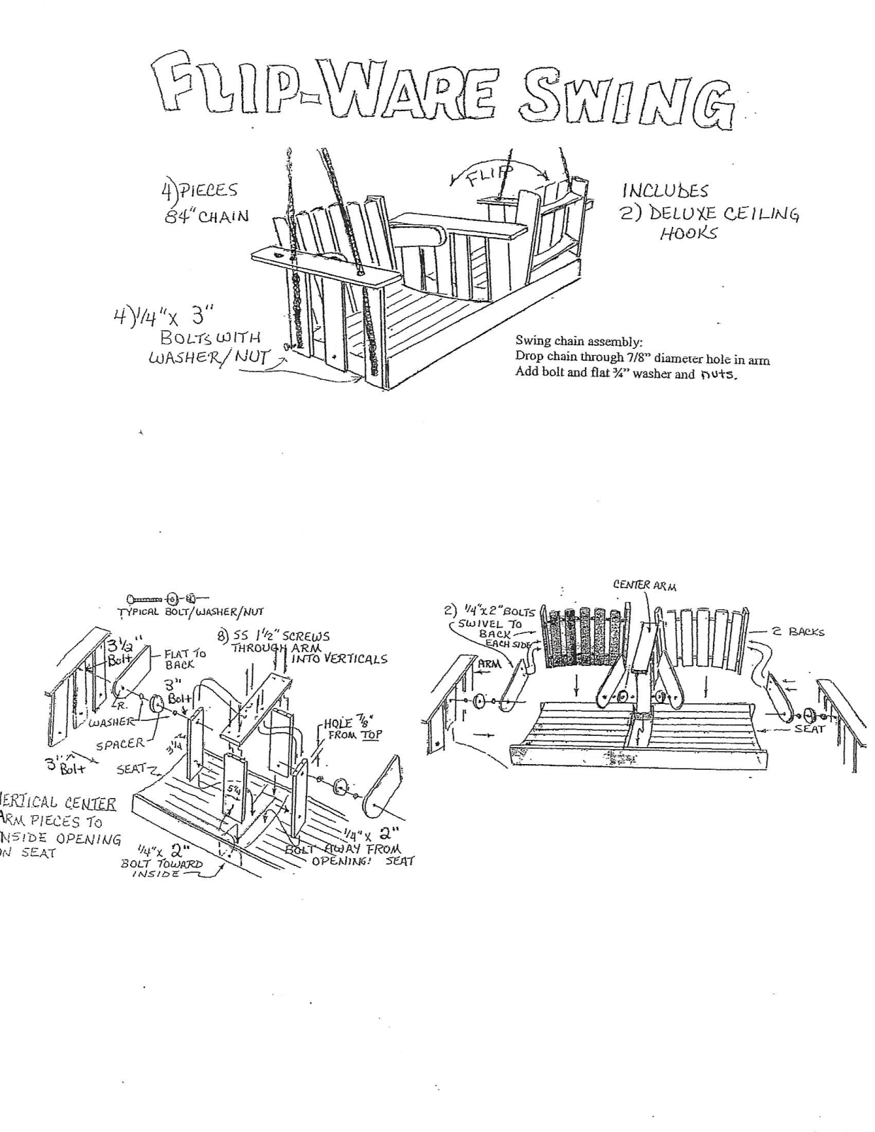 Beecham Swings BCHM1010 Installation & Assembly - ManualMachine.com
