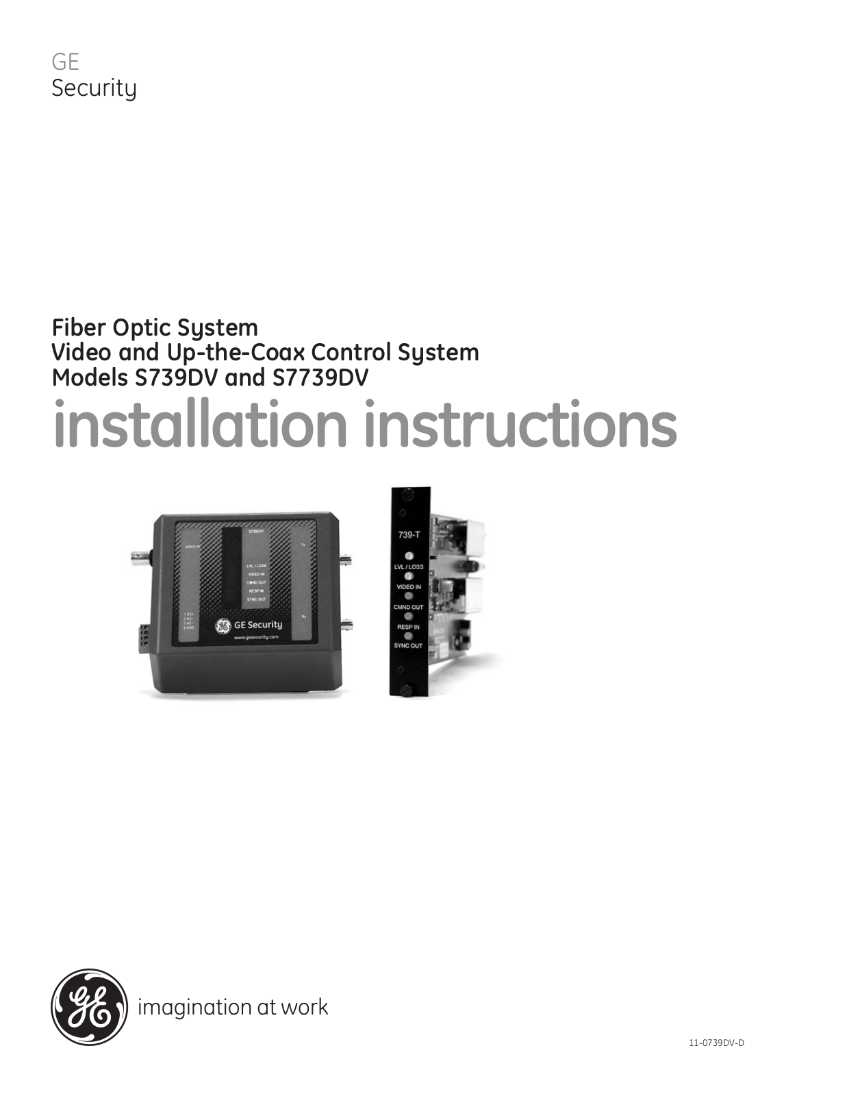 Interlogix S7739DV User Manual