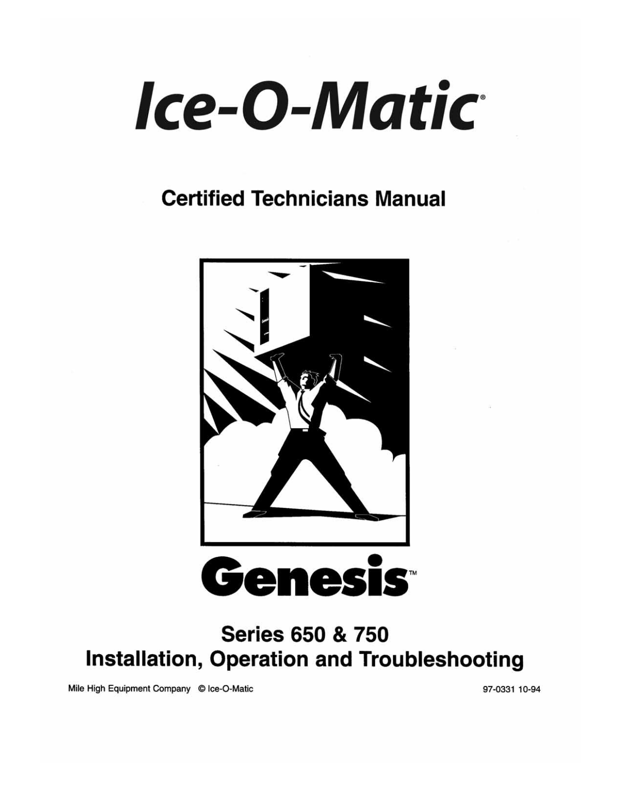 Ice-O-Matic GC-655-A Service Manual