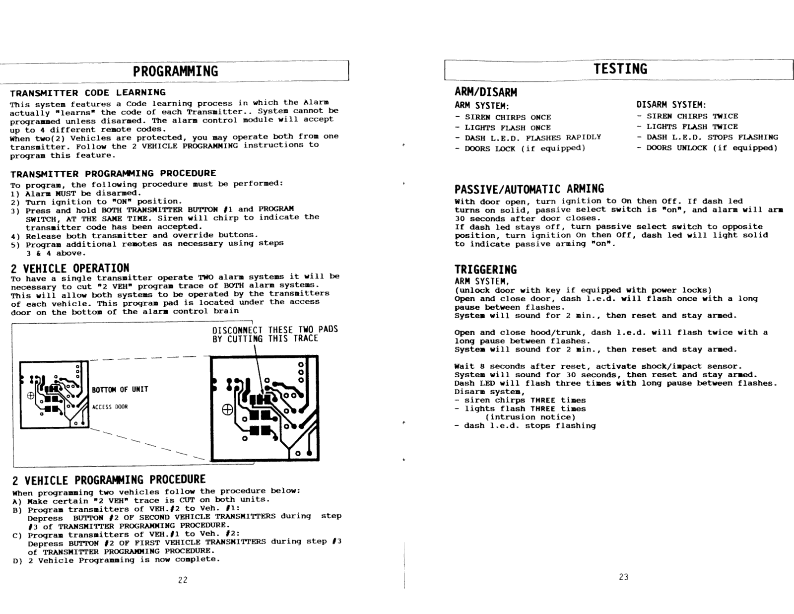 Crimestopper CS-9601PI Reference