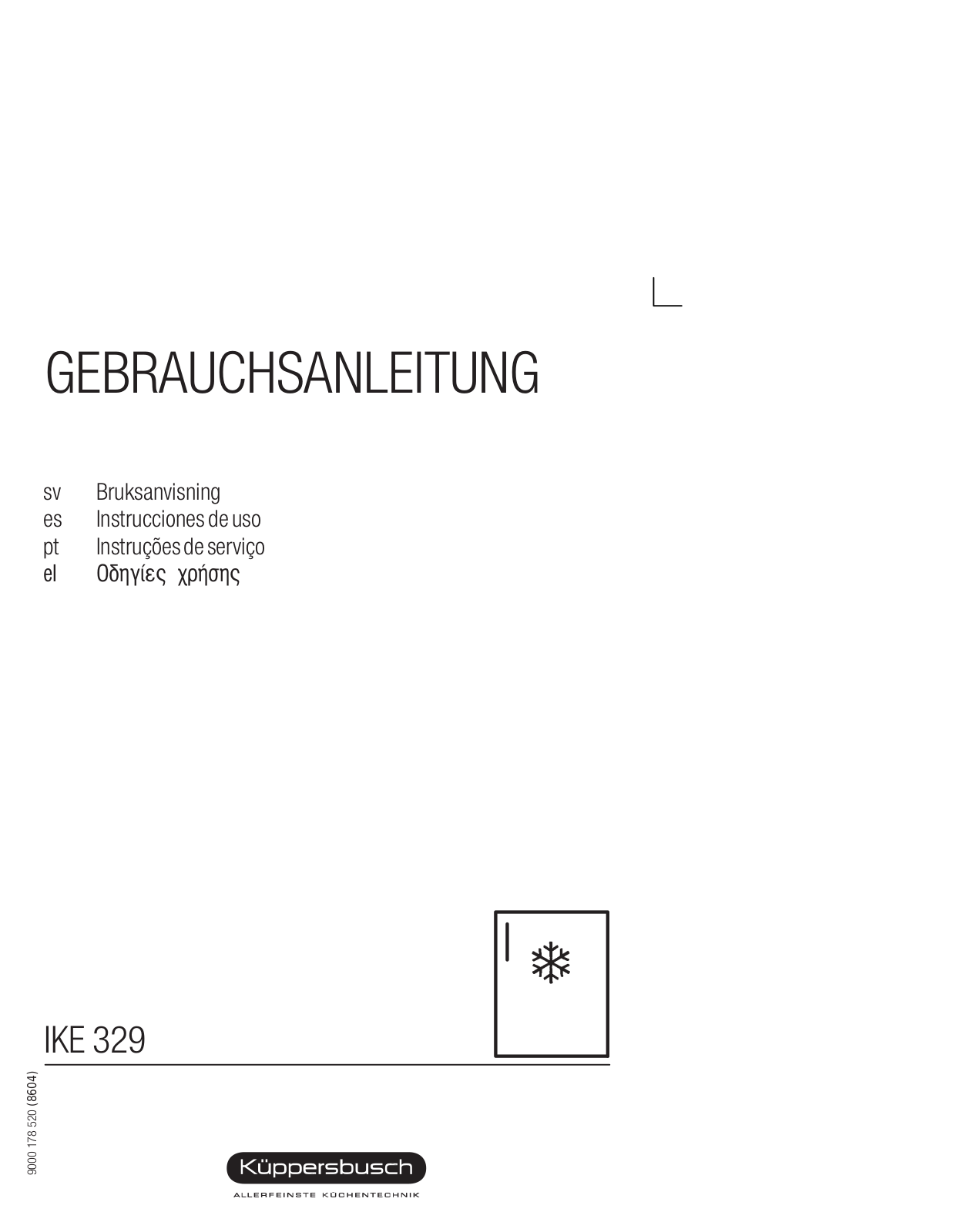 Siemens KICKB18 User Manual