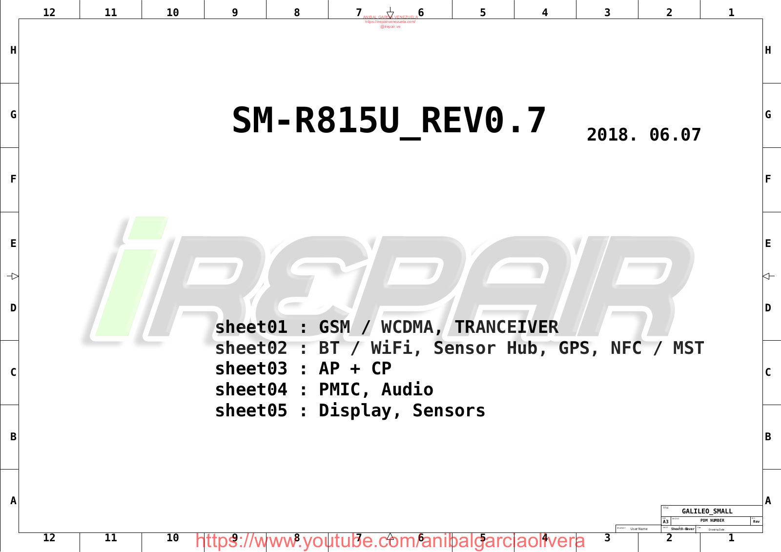 SAMSUNG SM-R815 Service and repair manual