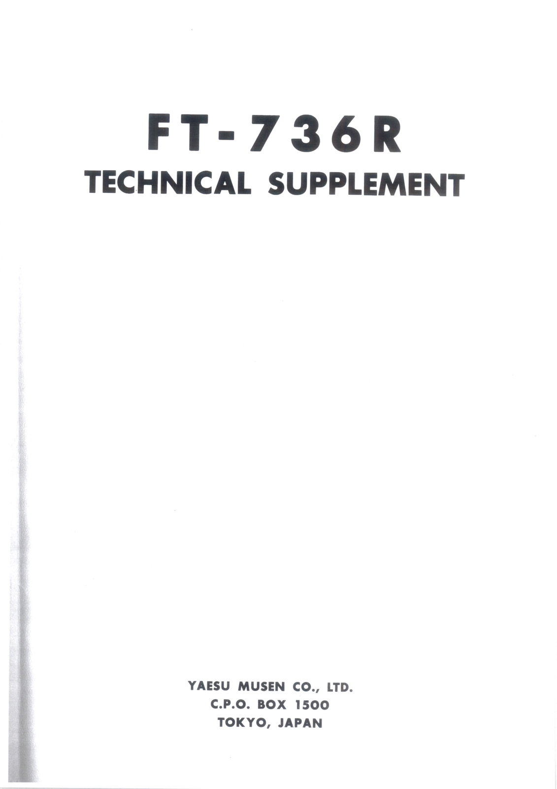 Yaesu ft 736 schematic