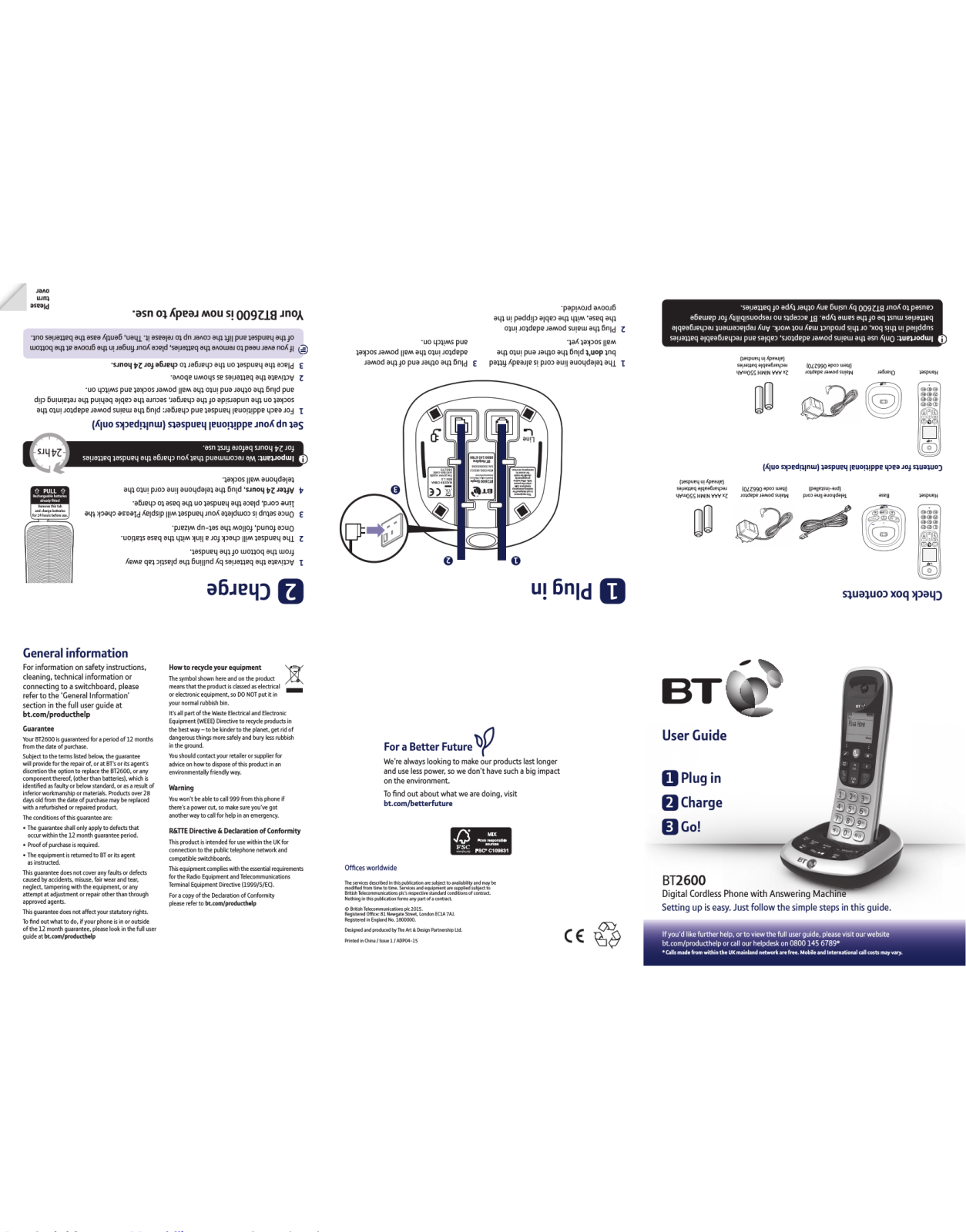 BT BT2600 User Manual