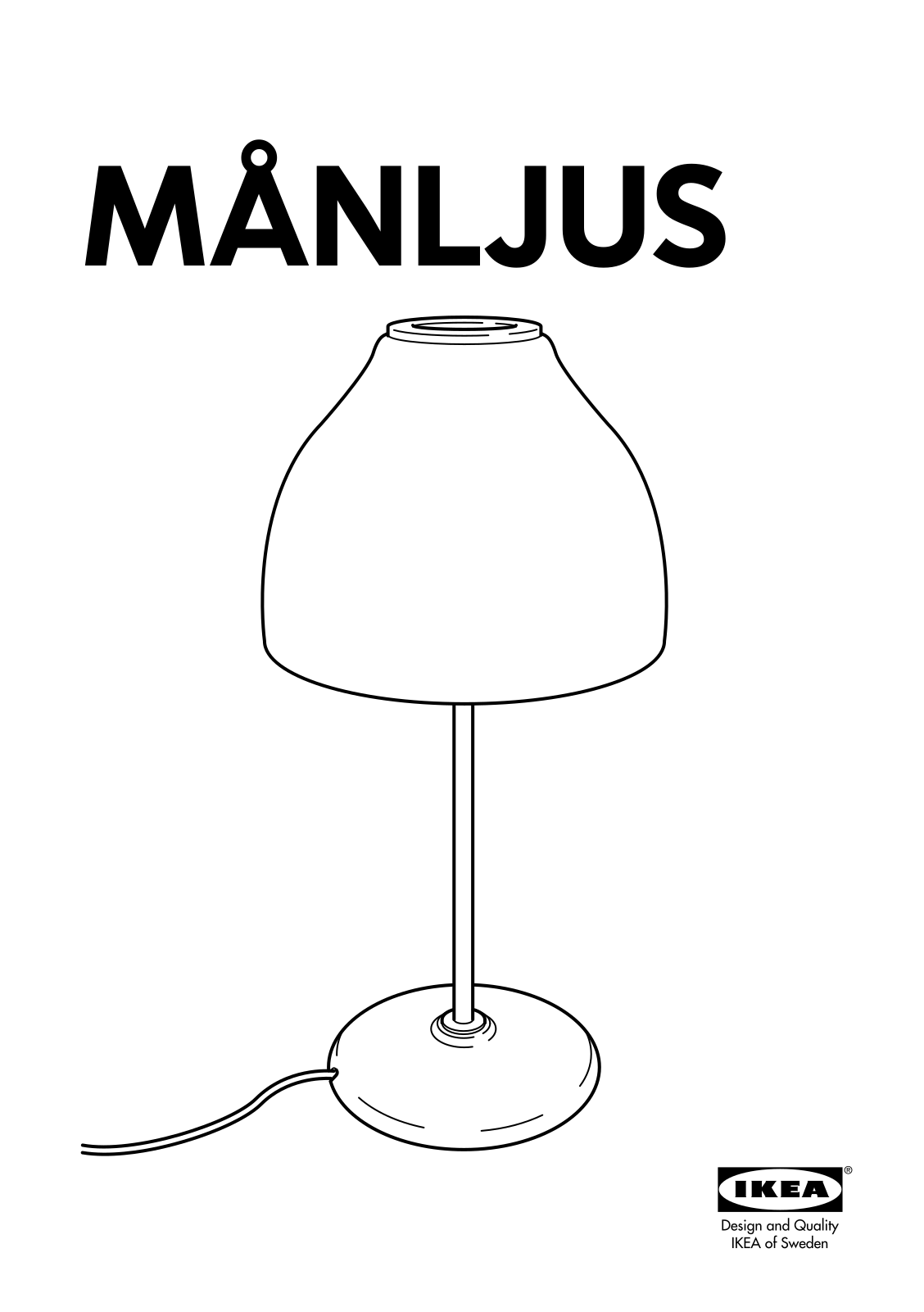 IKEA MANLJUS User Manual