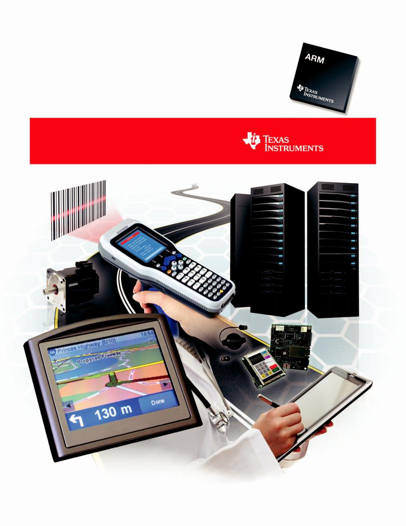 TEXAS INSTRUMENTS TI, ARM, technology, CPU, selection Technical data