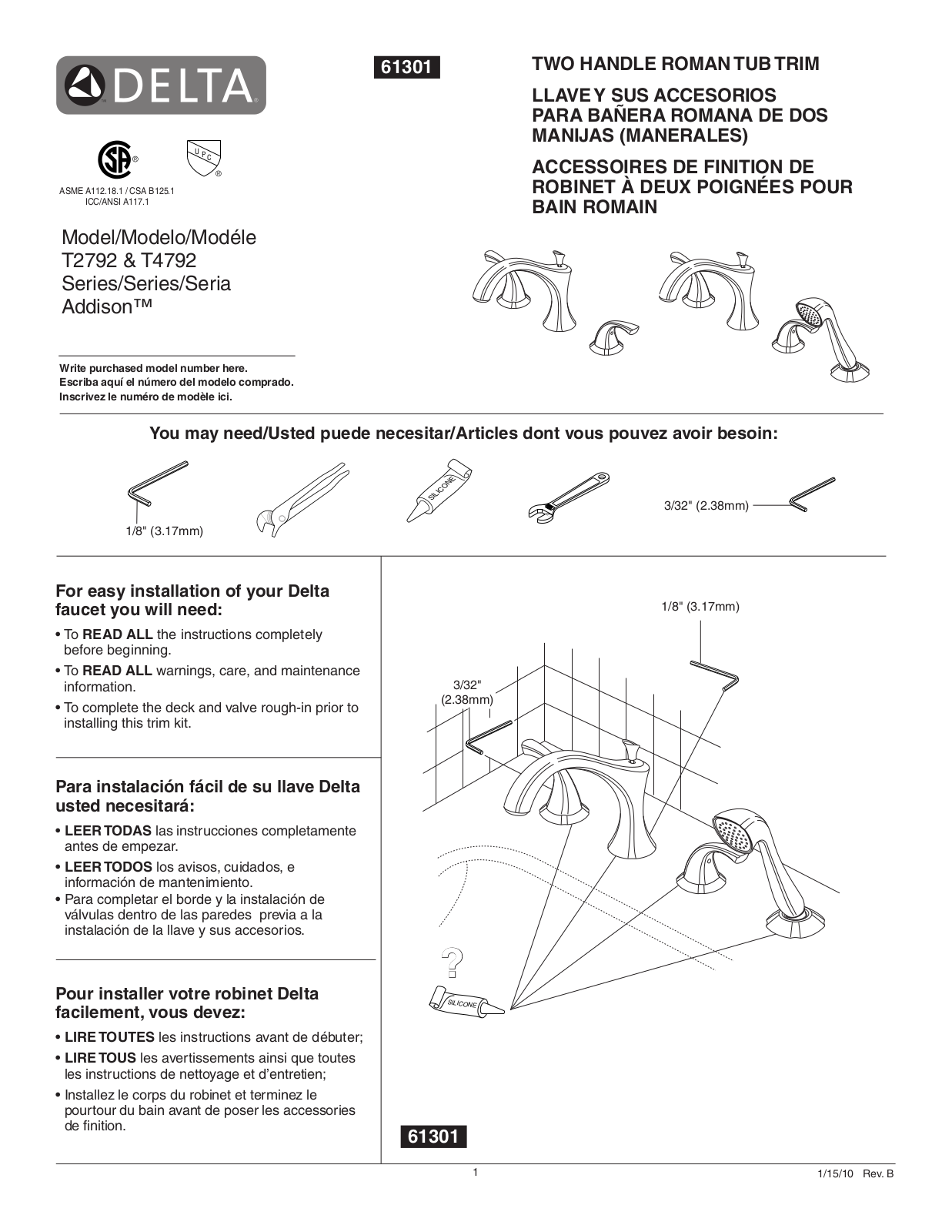 Factory Direct Hardware T4792 User Manual