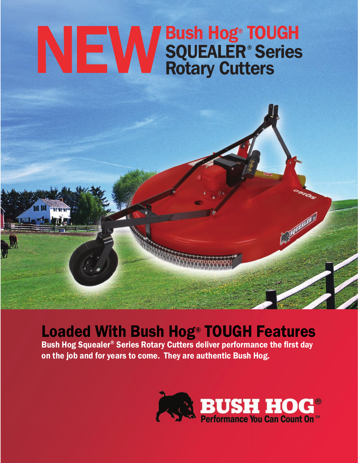 Bush Hog TOUGH SqUealer User Manual