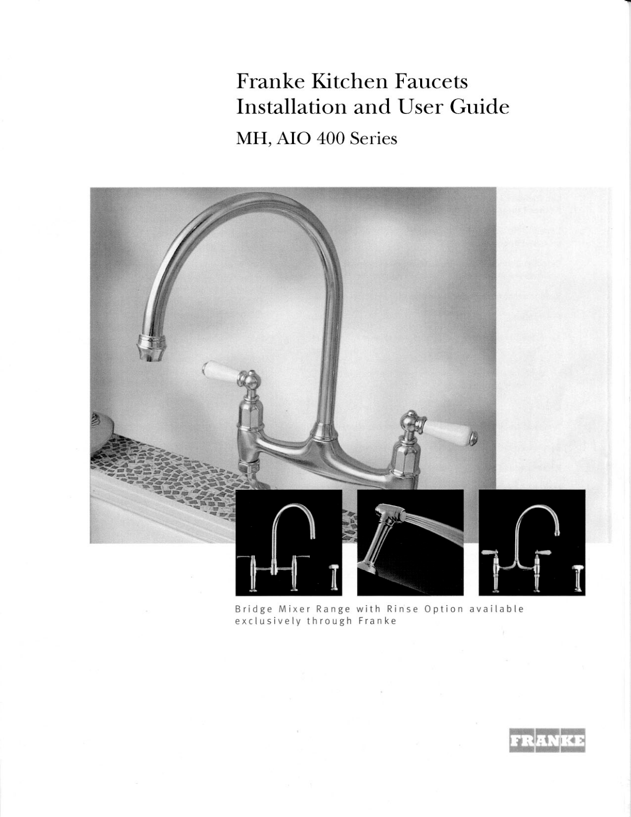 Franke Foodservice AIO-400 Installation  Manual