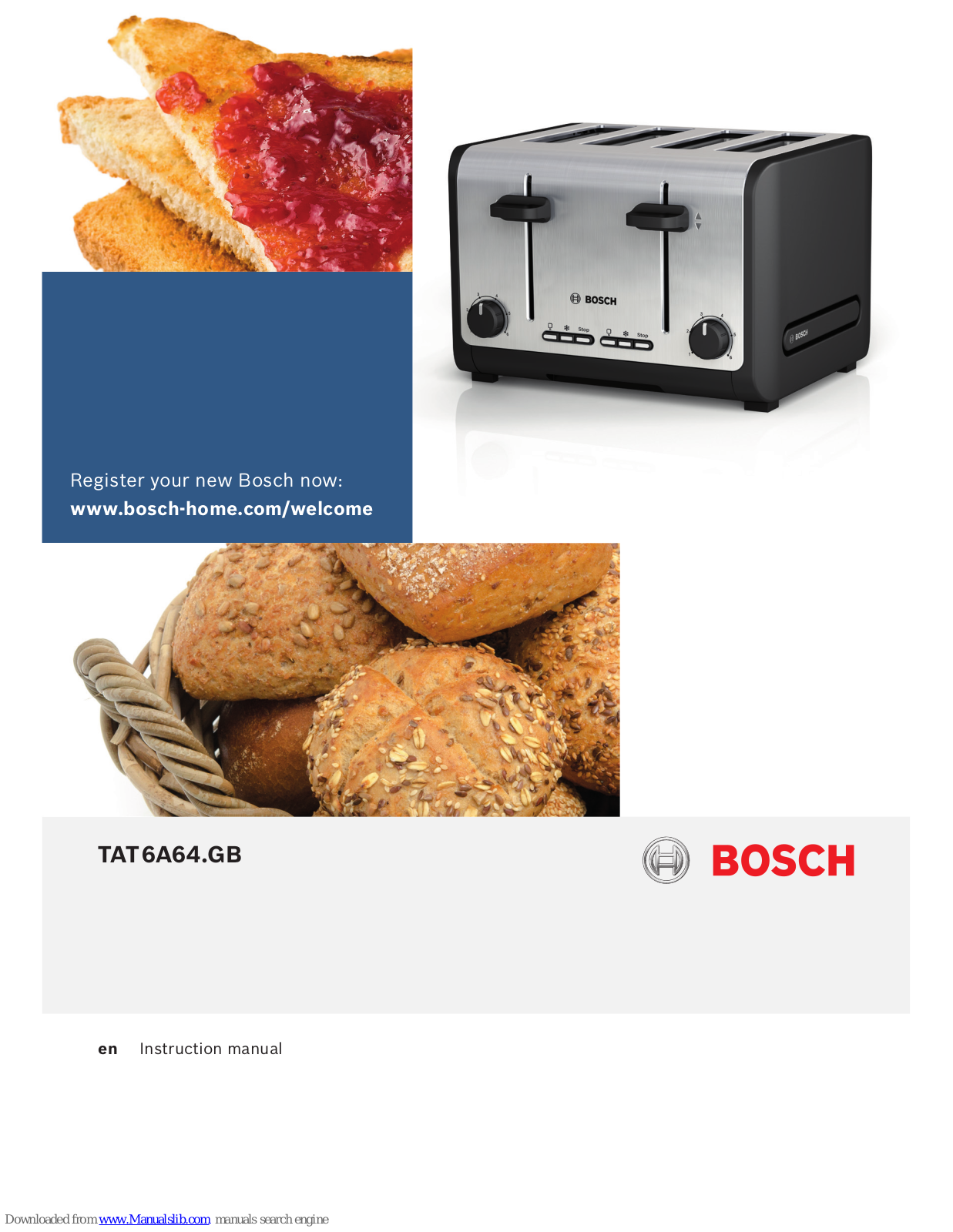 Bosch TAT6A64.GB Instruction Manual