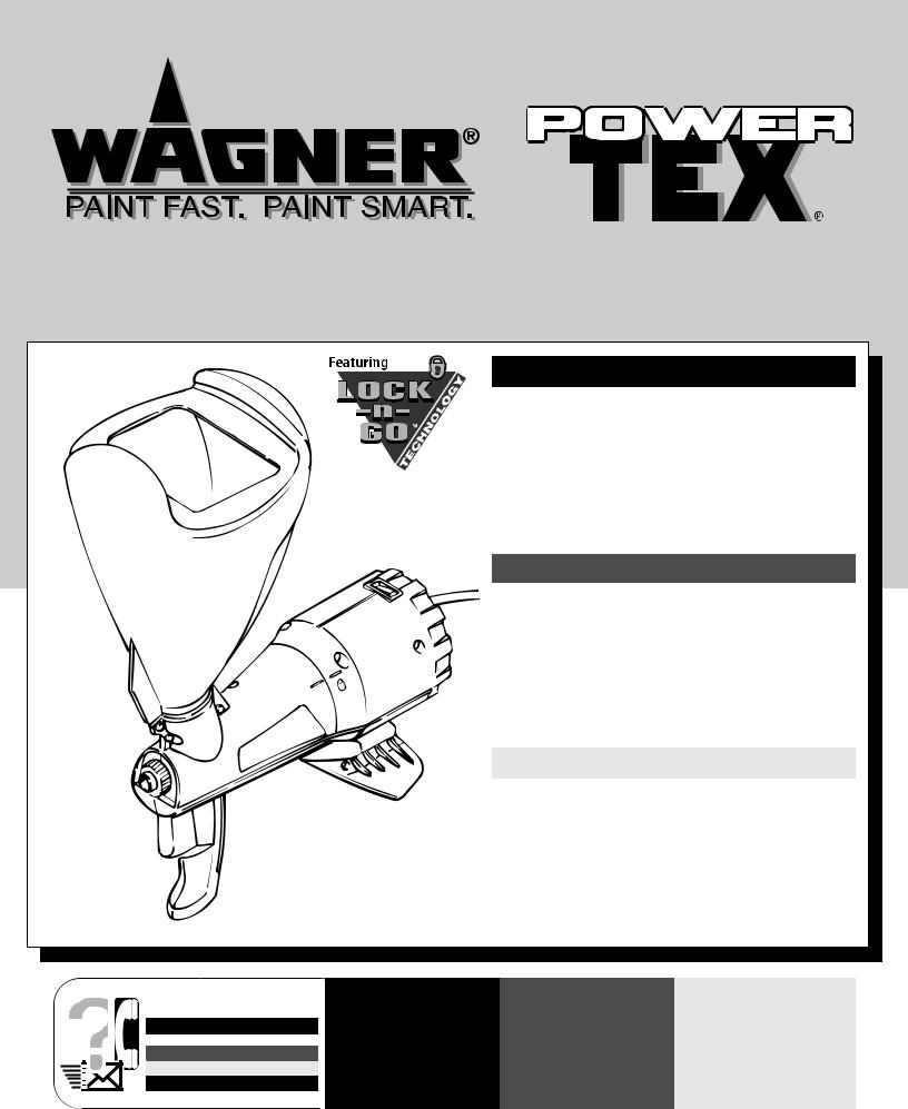 Wagner Power Tex User Manual