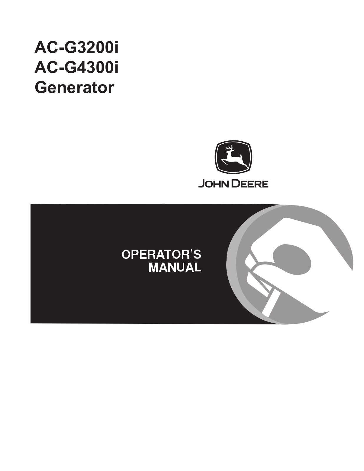 John Deere AC-G4300i User Manual