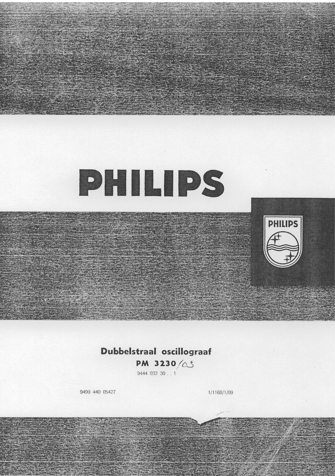Philips PM3230 Service manual