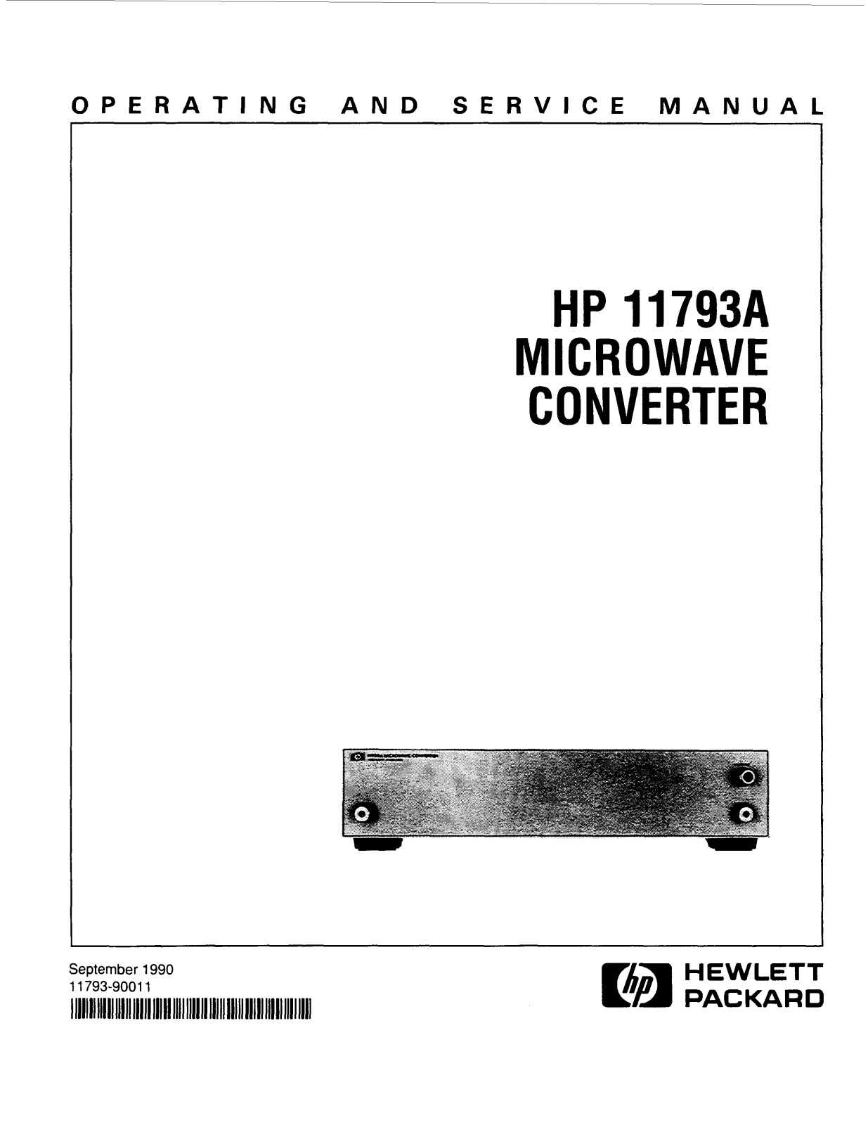 HP (Hewlett-Packard) 11793A User Manual - ManualMachine.com
