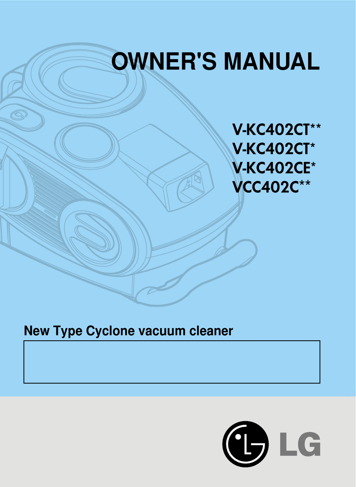 LG VCC402CTU User Manual