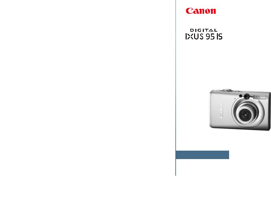 Canon DIGITAL IXUS 95 IS User Manual