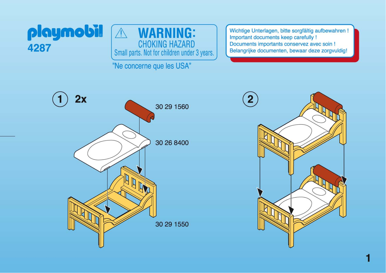 Playmobil 4287 Instructions