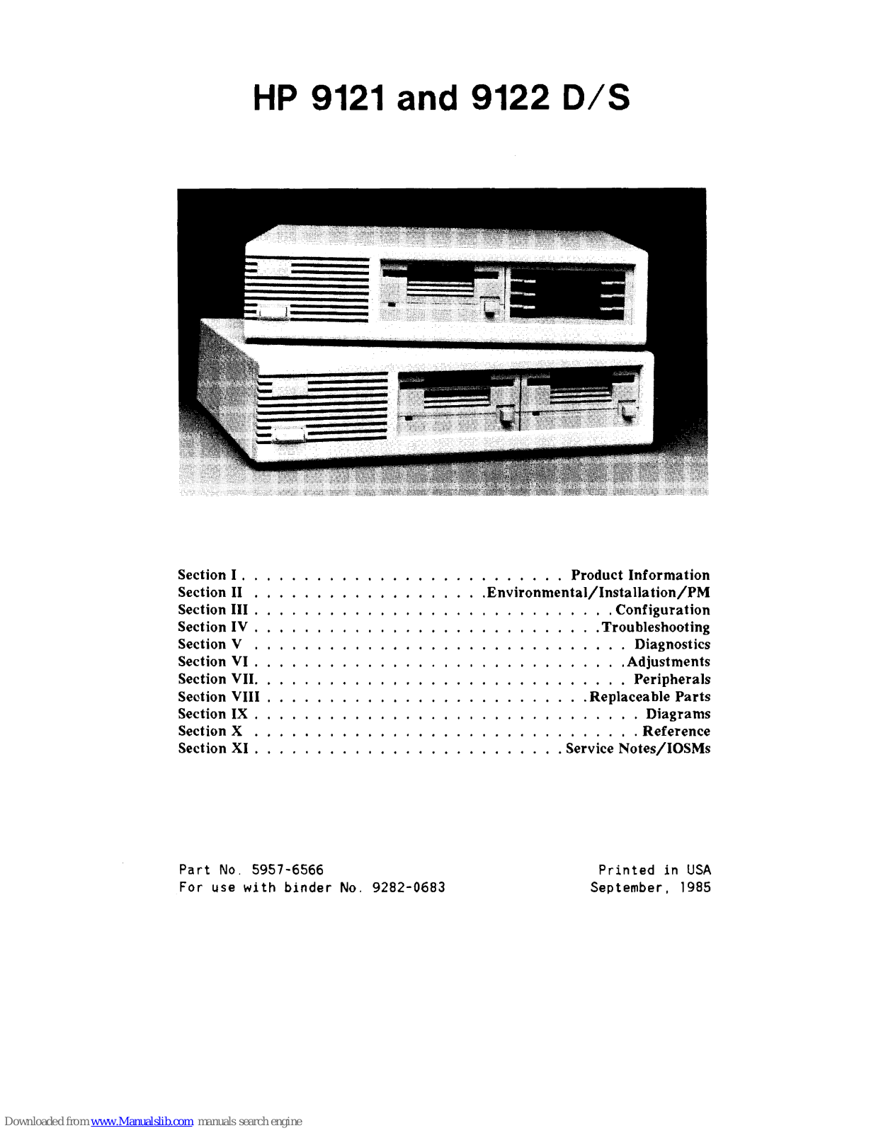 HP 9121D, 9122D, 9121S, 9122S User Manual - ManualMachine.com