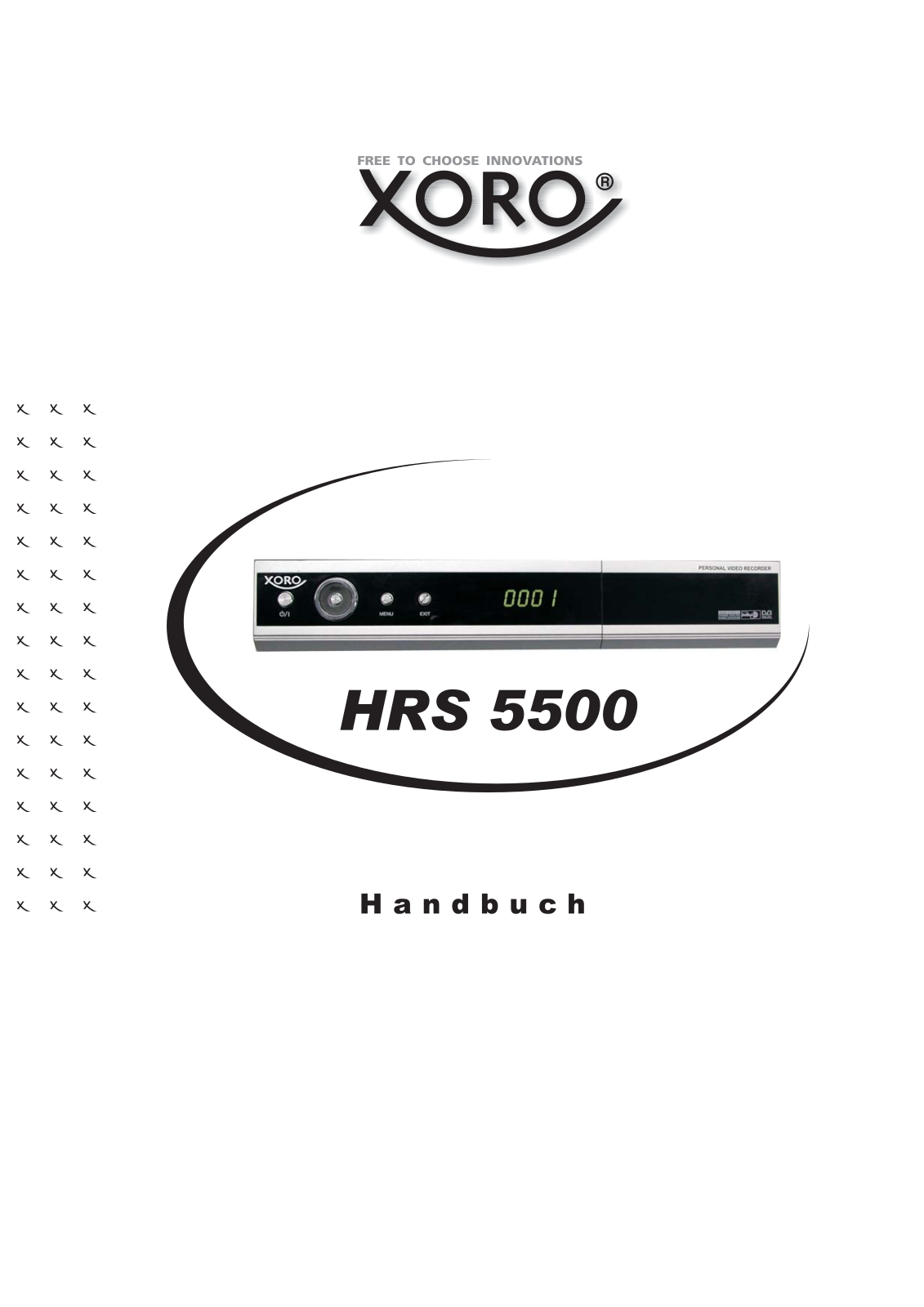 Xoro HRS 5500 User Manual