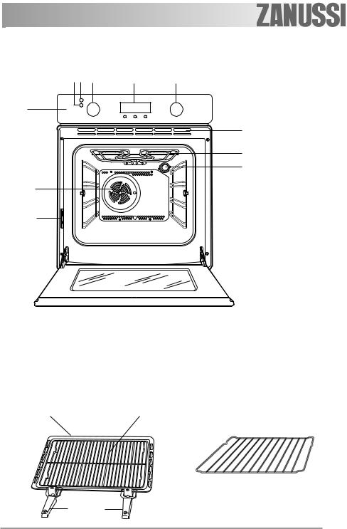 Zanussi ZOB551X User Manual