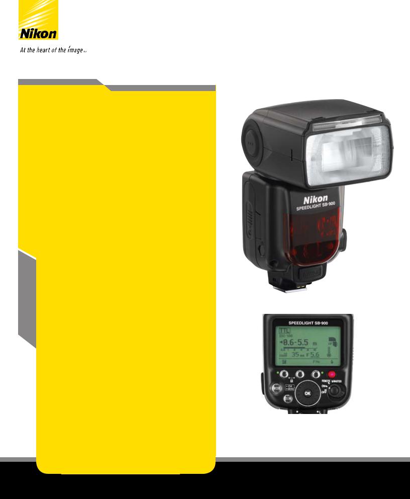 Nikon SB-900 User Manual