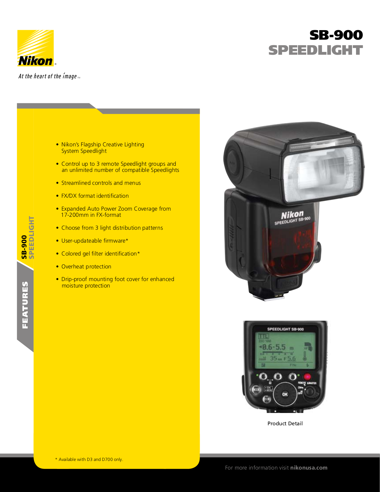 Nikon SB-900 User Manual