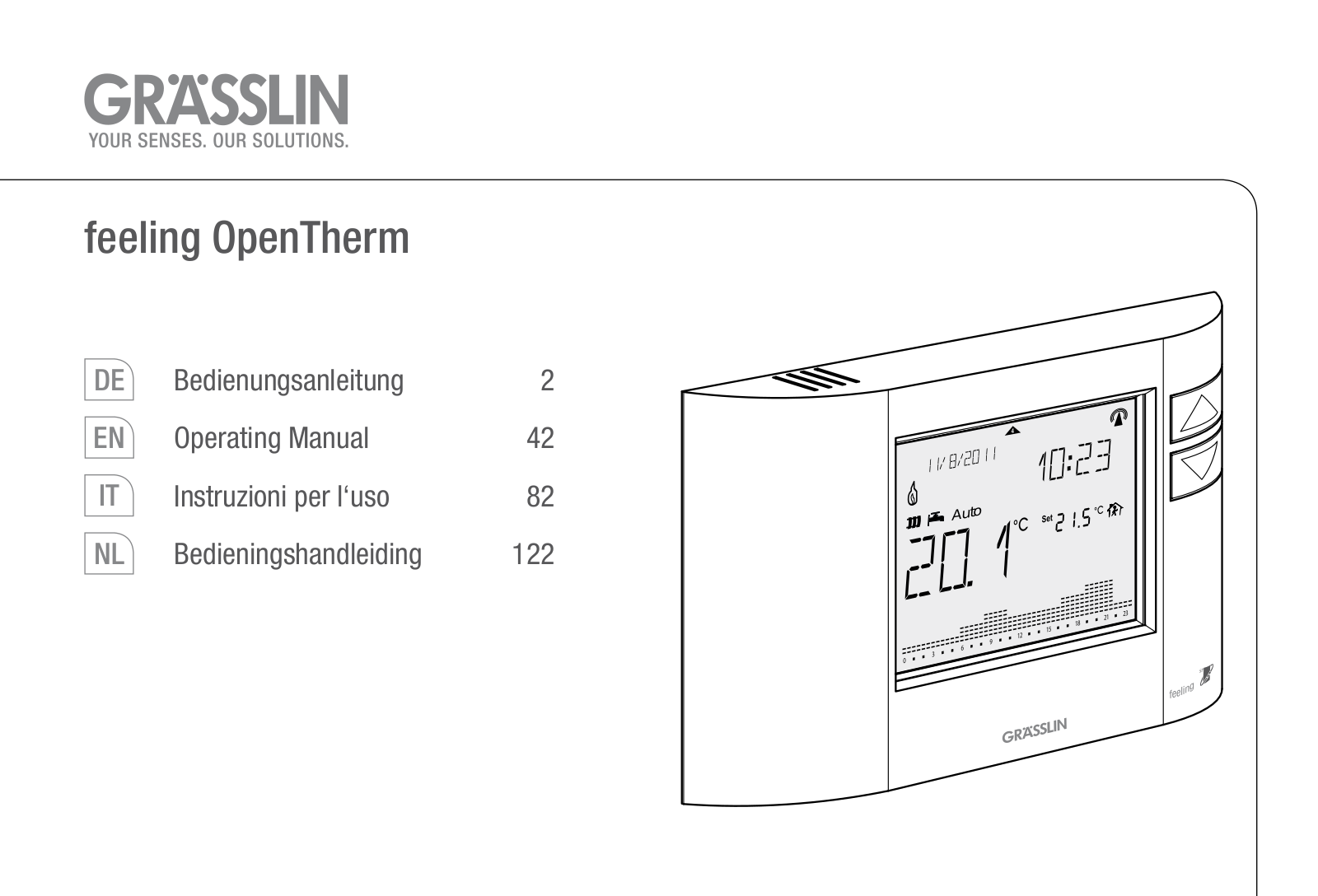 Grässlin Feeling OpenTherm User Manual