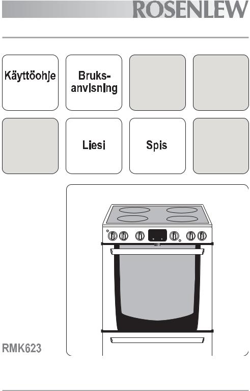 Rosenlew RMK623 User Manual