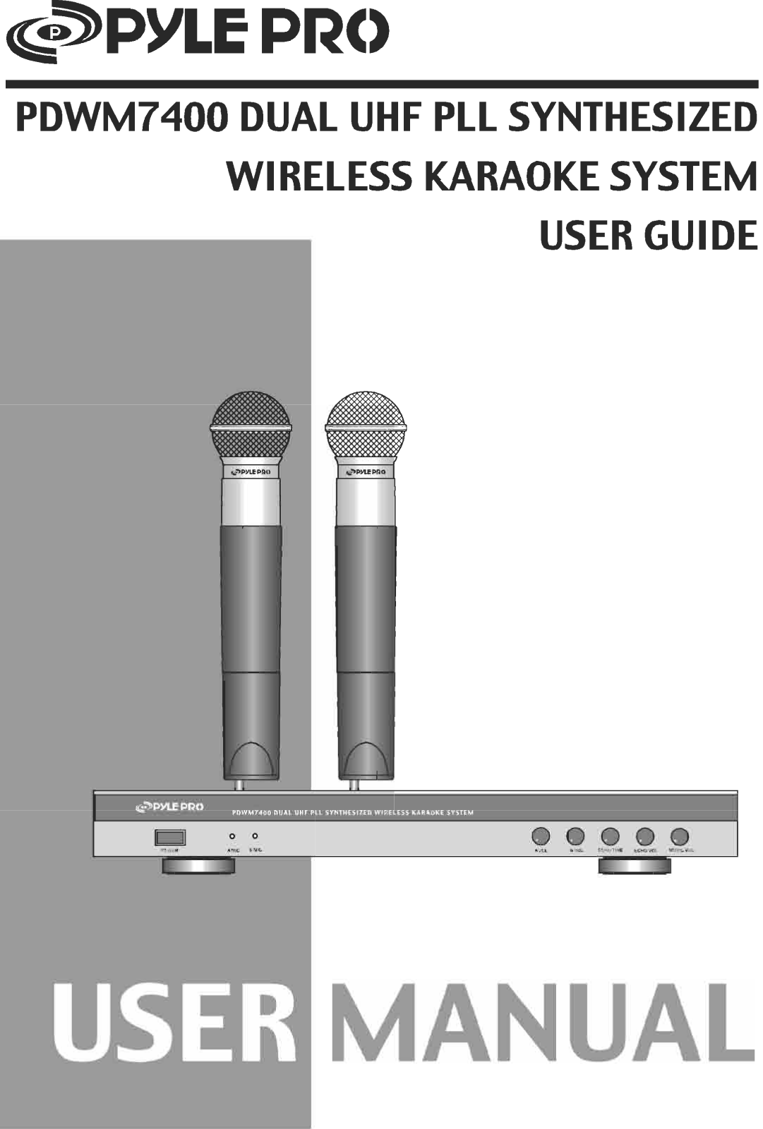 PYLE Audio PDWM7400 User Manual