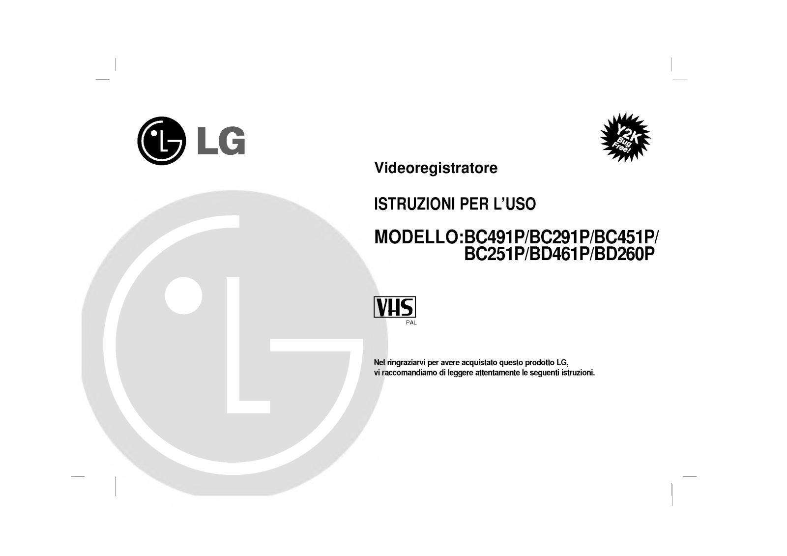 Lg BD461P User Manual