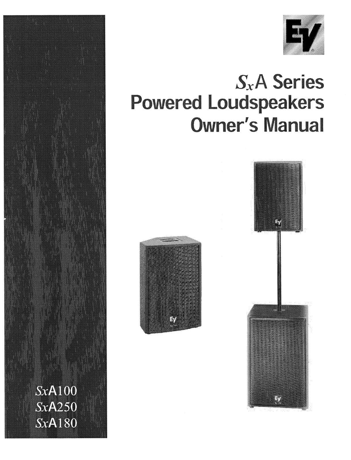 Electro-Voice SxA User Manual