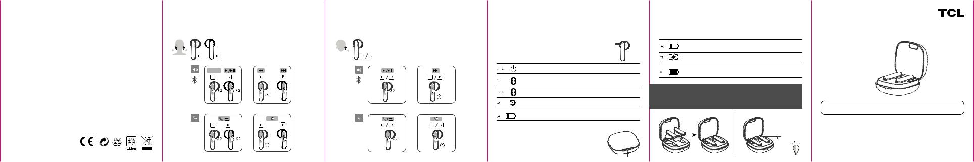 TCL TW10 Quick Start Guide