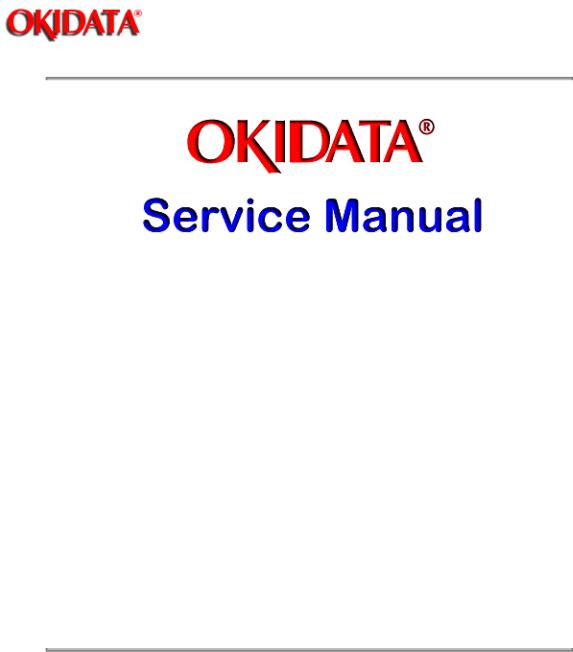 Oki ML590 User Manual