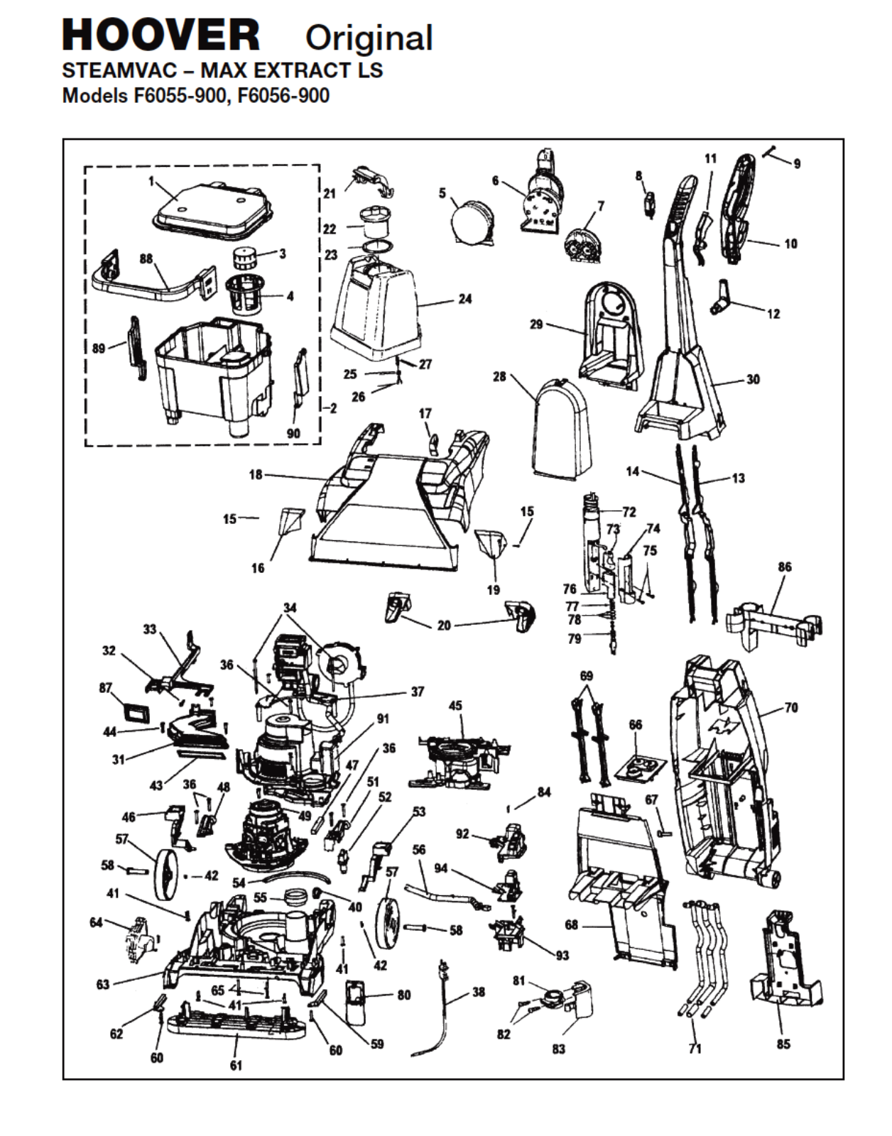 Hoover F6056-900, F6055-900 Owner's Manual