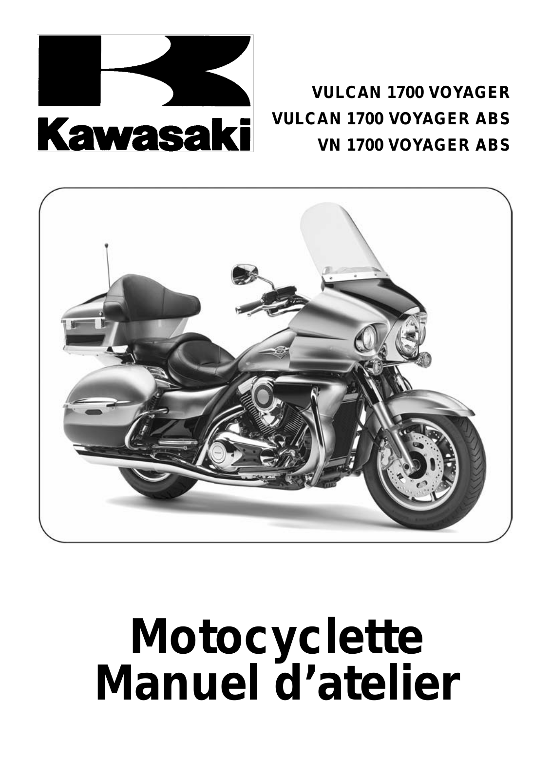 KAWASAKI VN 1700 User Manual