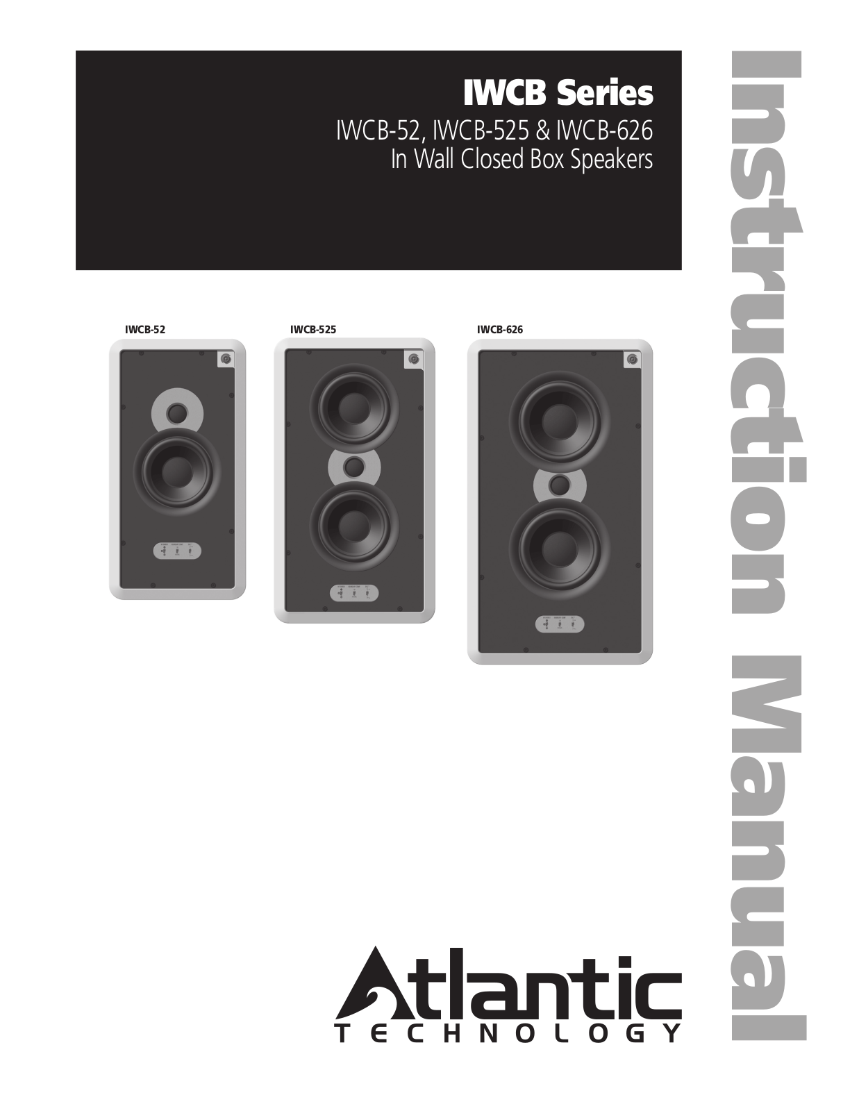 Atlantic Technology IWCB-626, IWCB-52, IWCB-525 User Manual