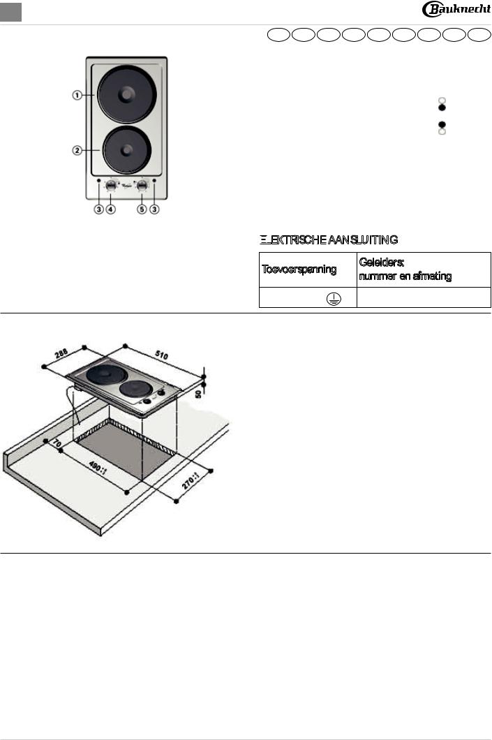 BAUKNECHT ETN 5240 IN User Manual